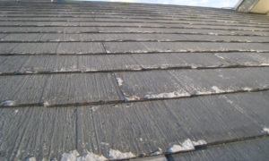 劣化したパミール屋根